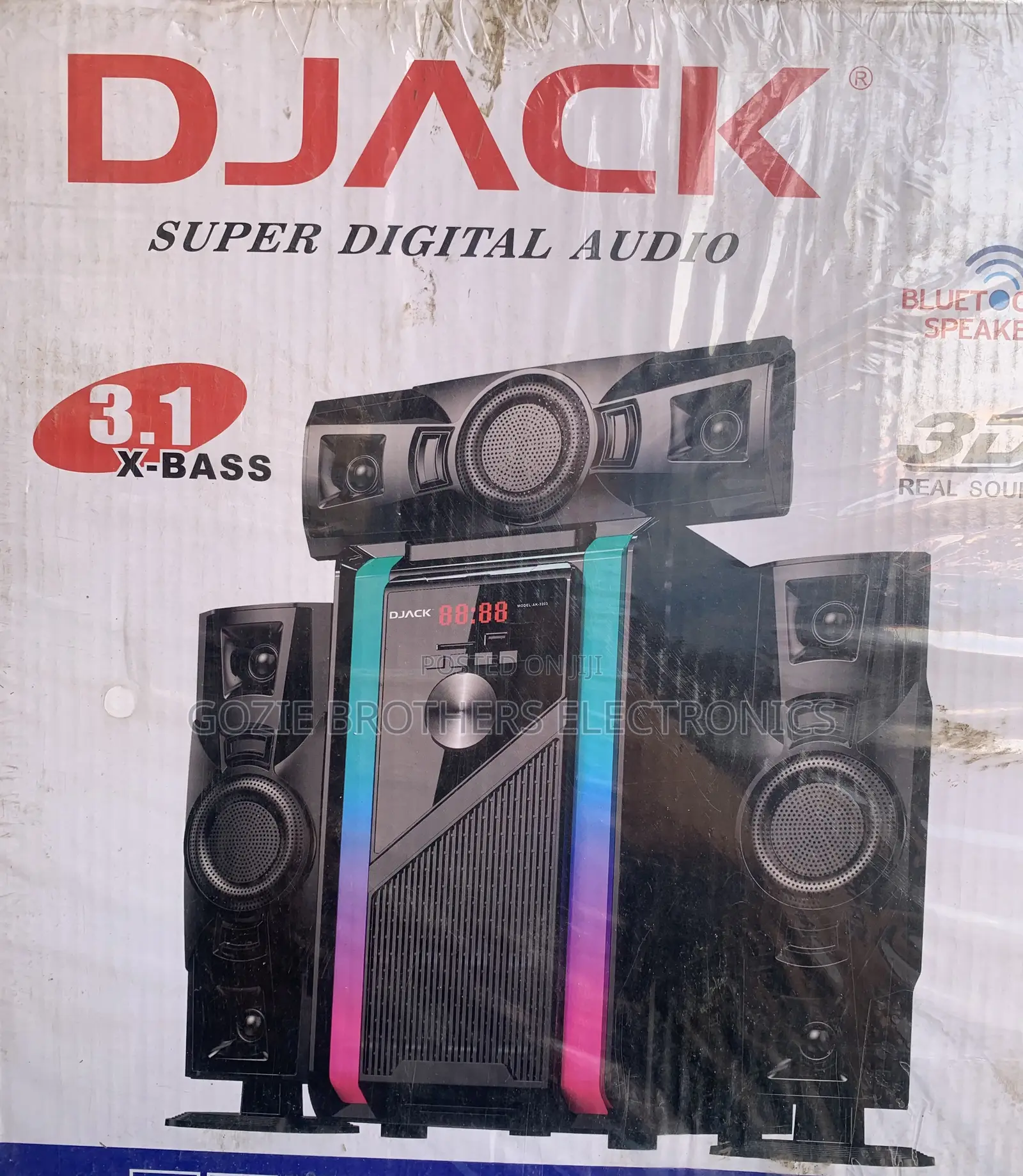 Djack Home Theater System 3.1 Speakers