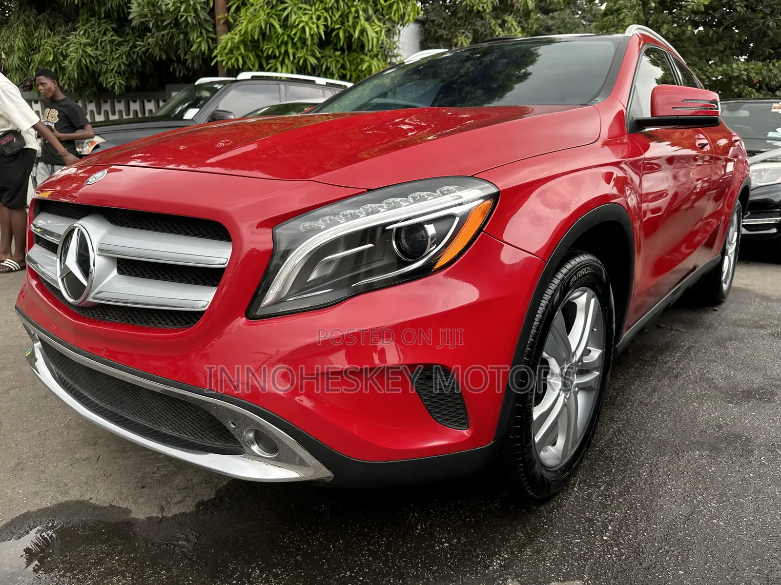 Mercedes-Benz GLA 250 2015 Red