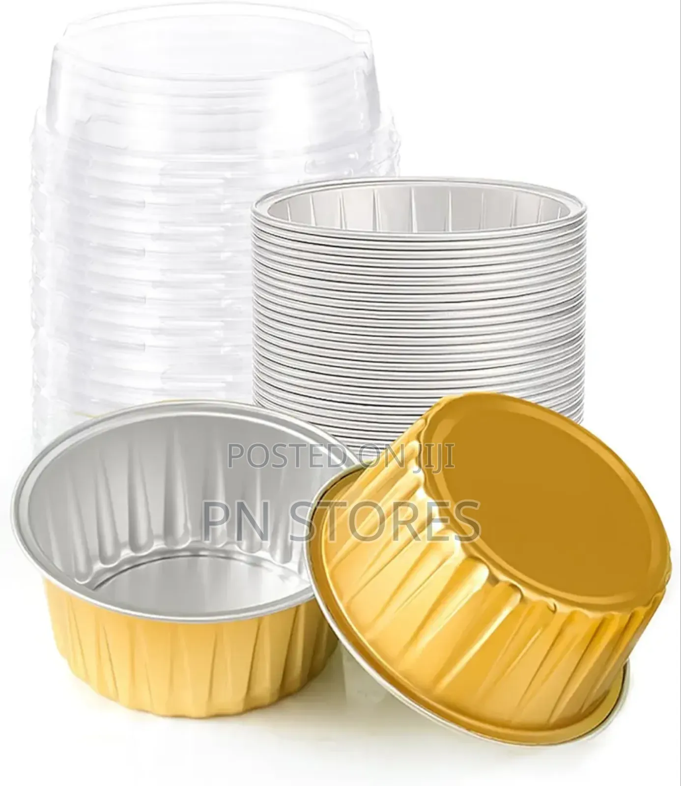 12pcs Easy Clean Baking Pans (Moin Moin and Pastries)