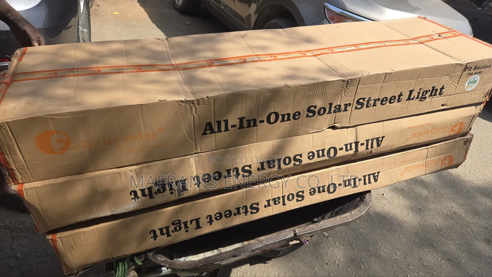 Felicity All In One Solar Street Light P2 80watt