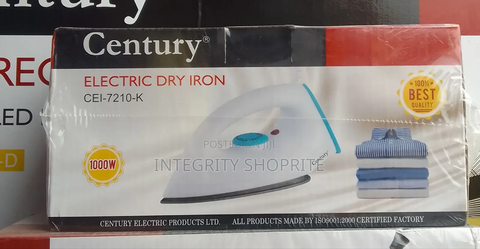 Century Electric Dry Iron