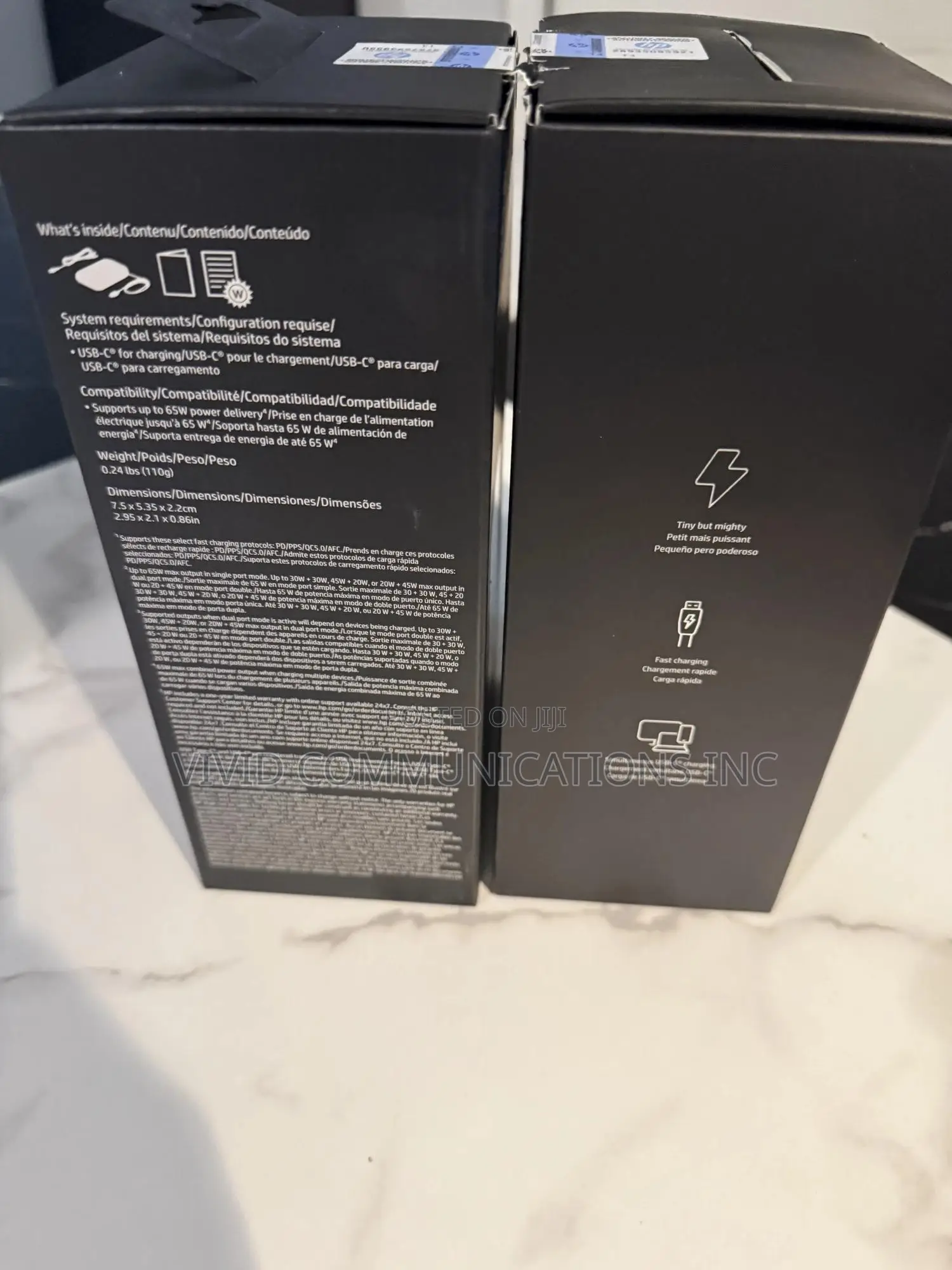 HP 65W Gan USB-C Laptop Charger for ALL USB-C Devices.