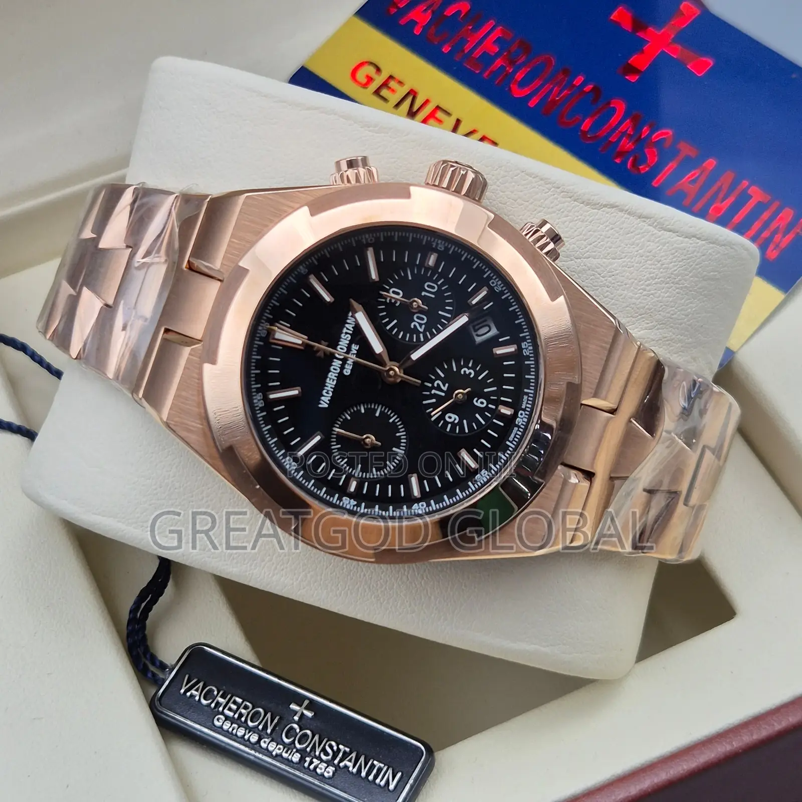 Luxury Solid Vacheron Constantin Wristwatch