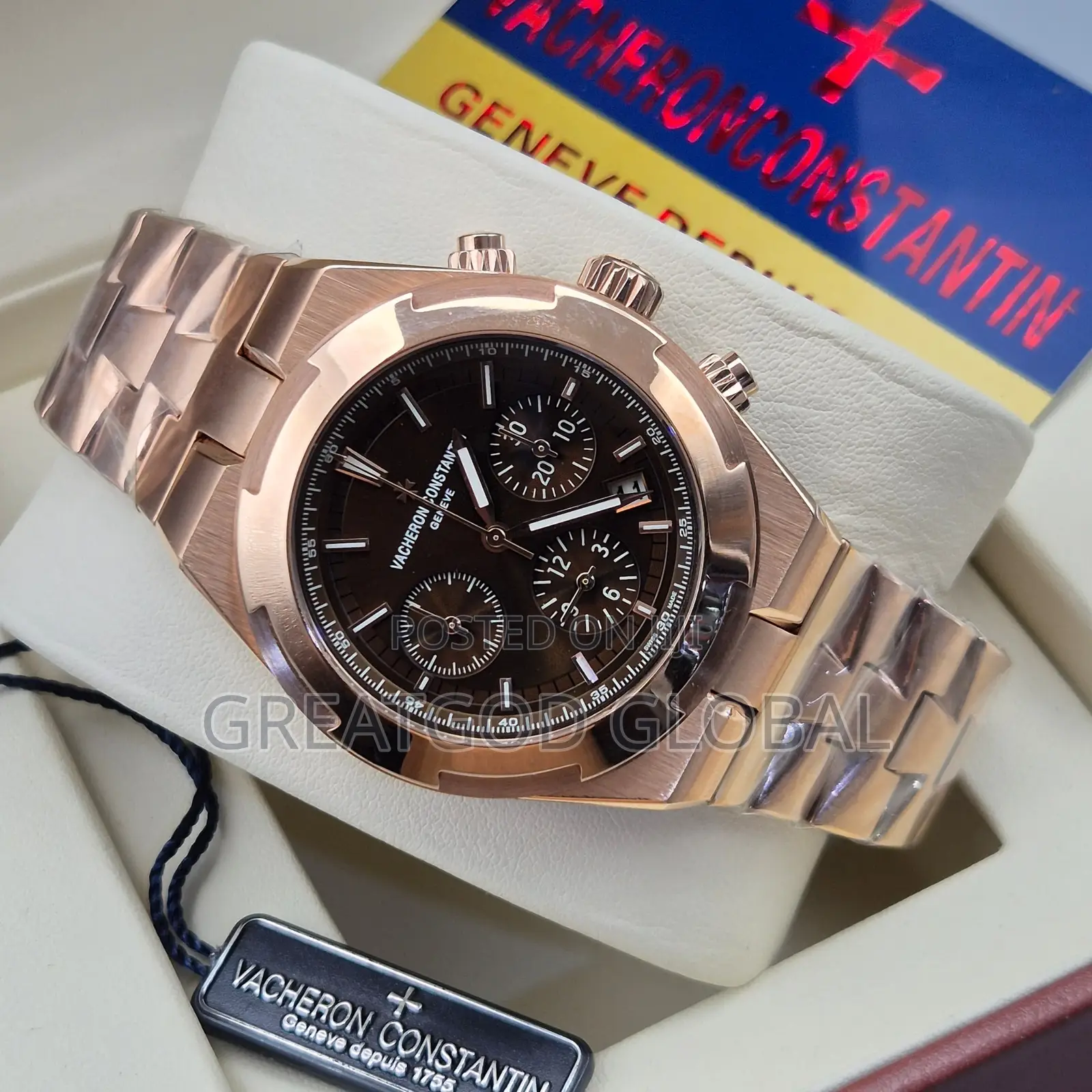 Luxury Solid Vacheron Constantin Wristwatch