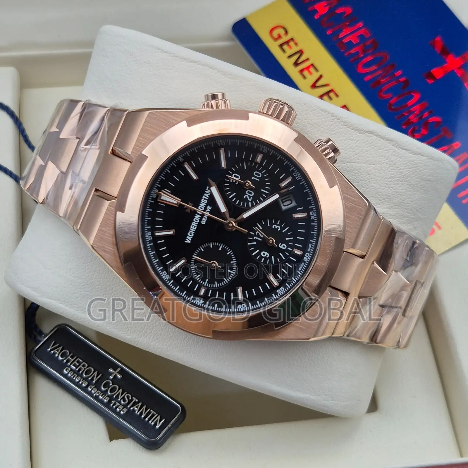 Luxury Solid Vacheron Constantin Wristwatch