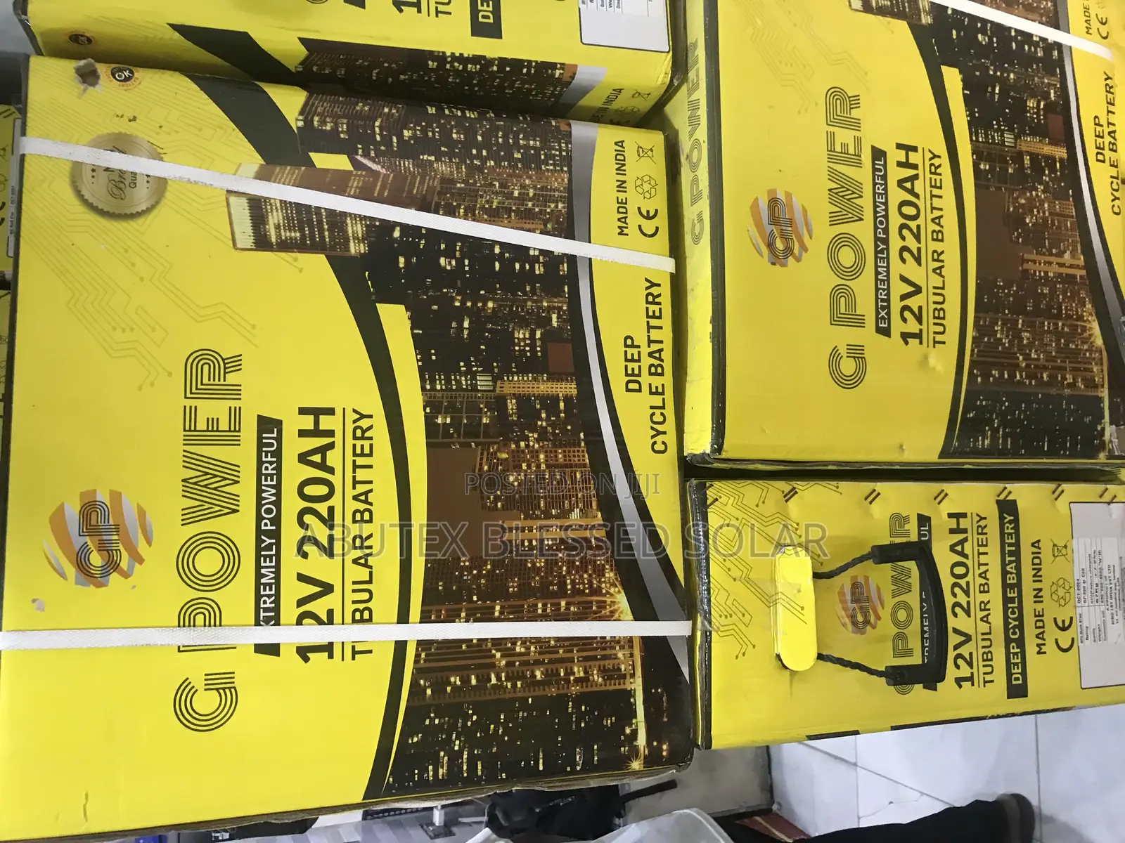 220ah 12v Tubular Battery G Power Indian Battery