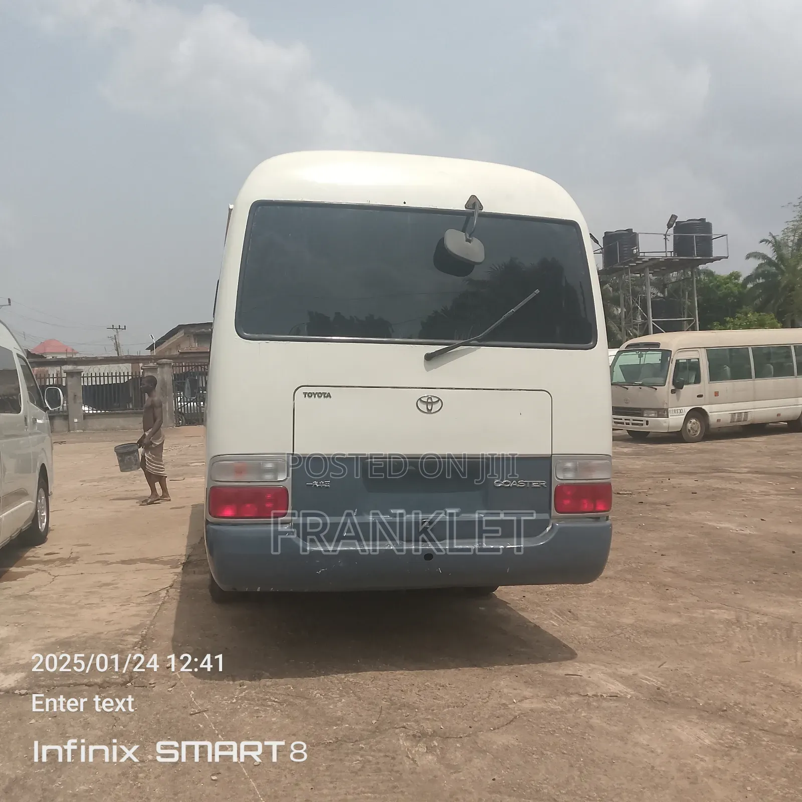 Toyota Coaster 2015 Blue