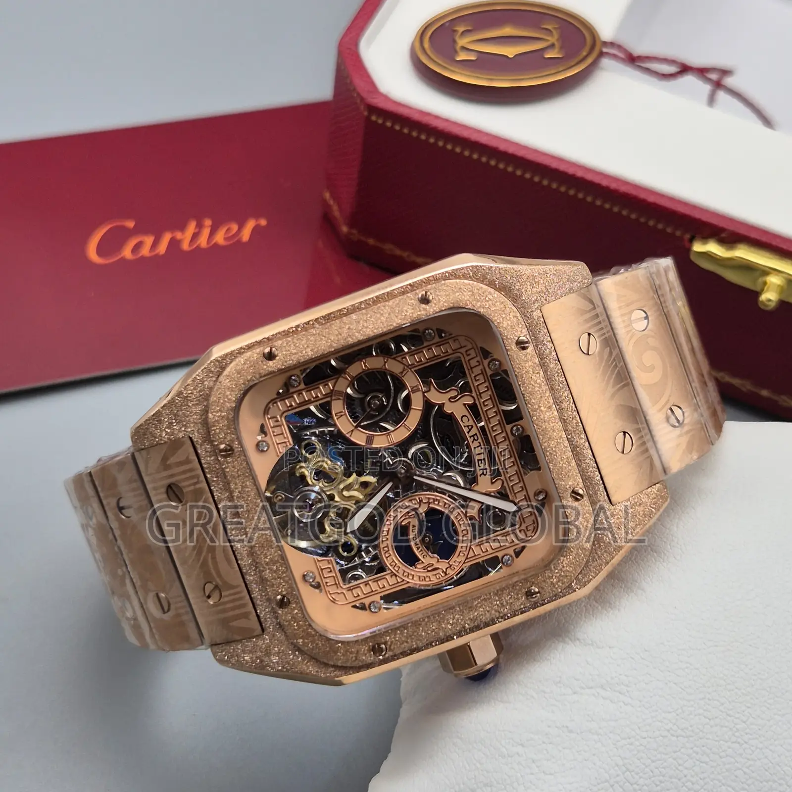 Luxury Solid Cartier Wristwatch