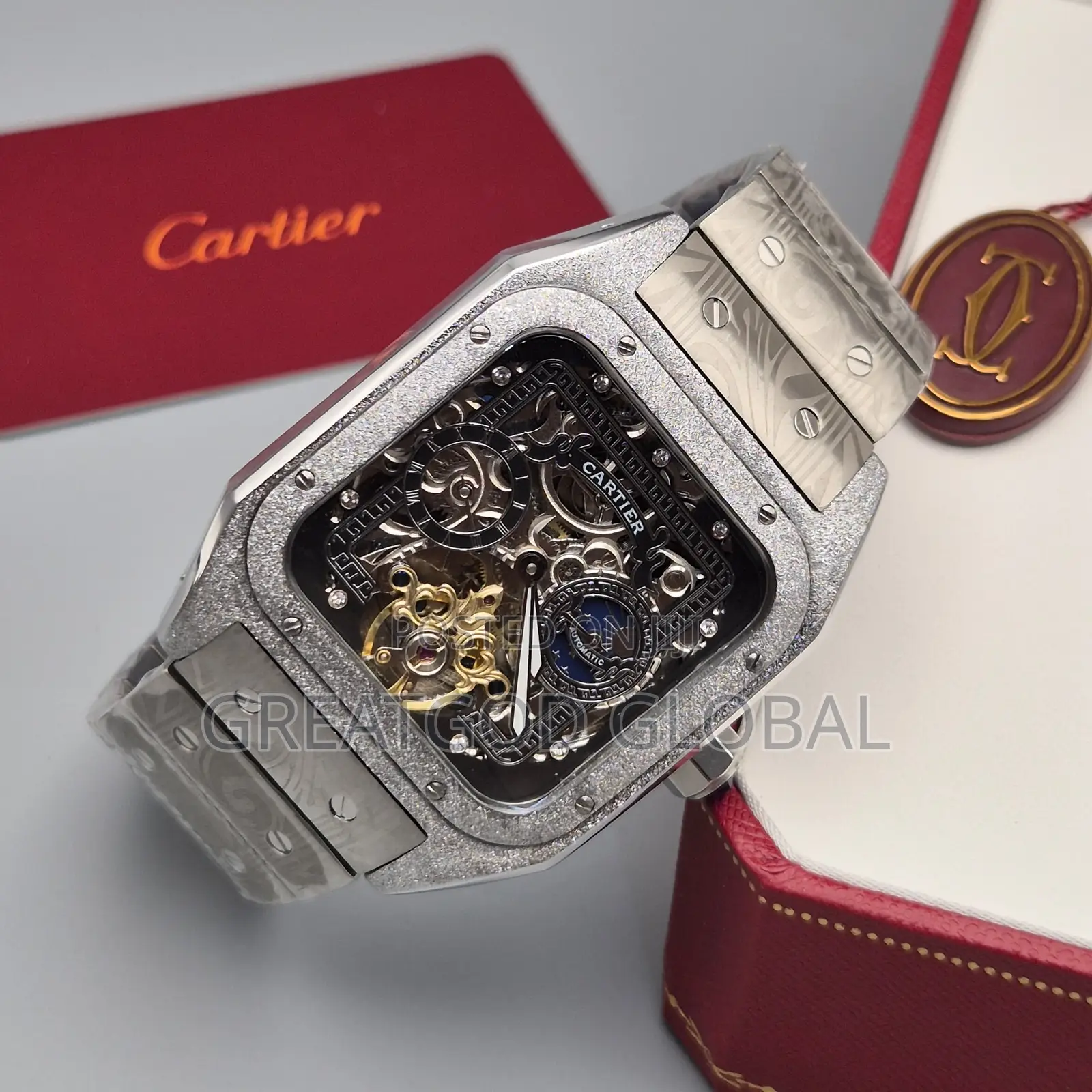 Luxury Solid Cartier Wristwatch