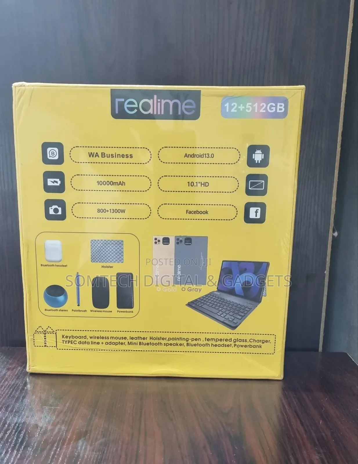 Realime Pad55 Ultra 16gb 512gb Tablet