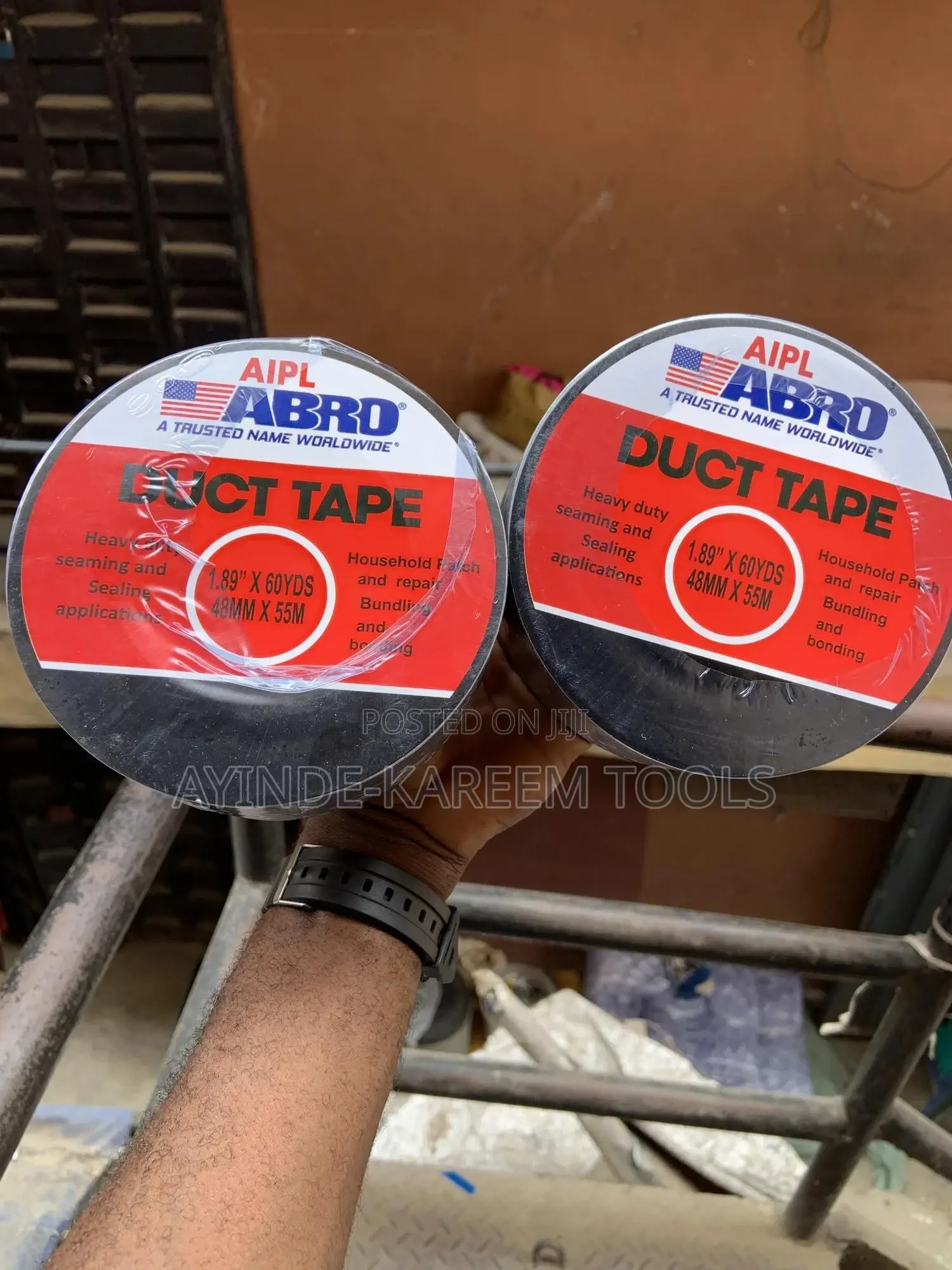 Duct Tape 1.89”X 60yrds (48mm X 55mm)