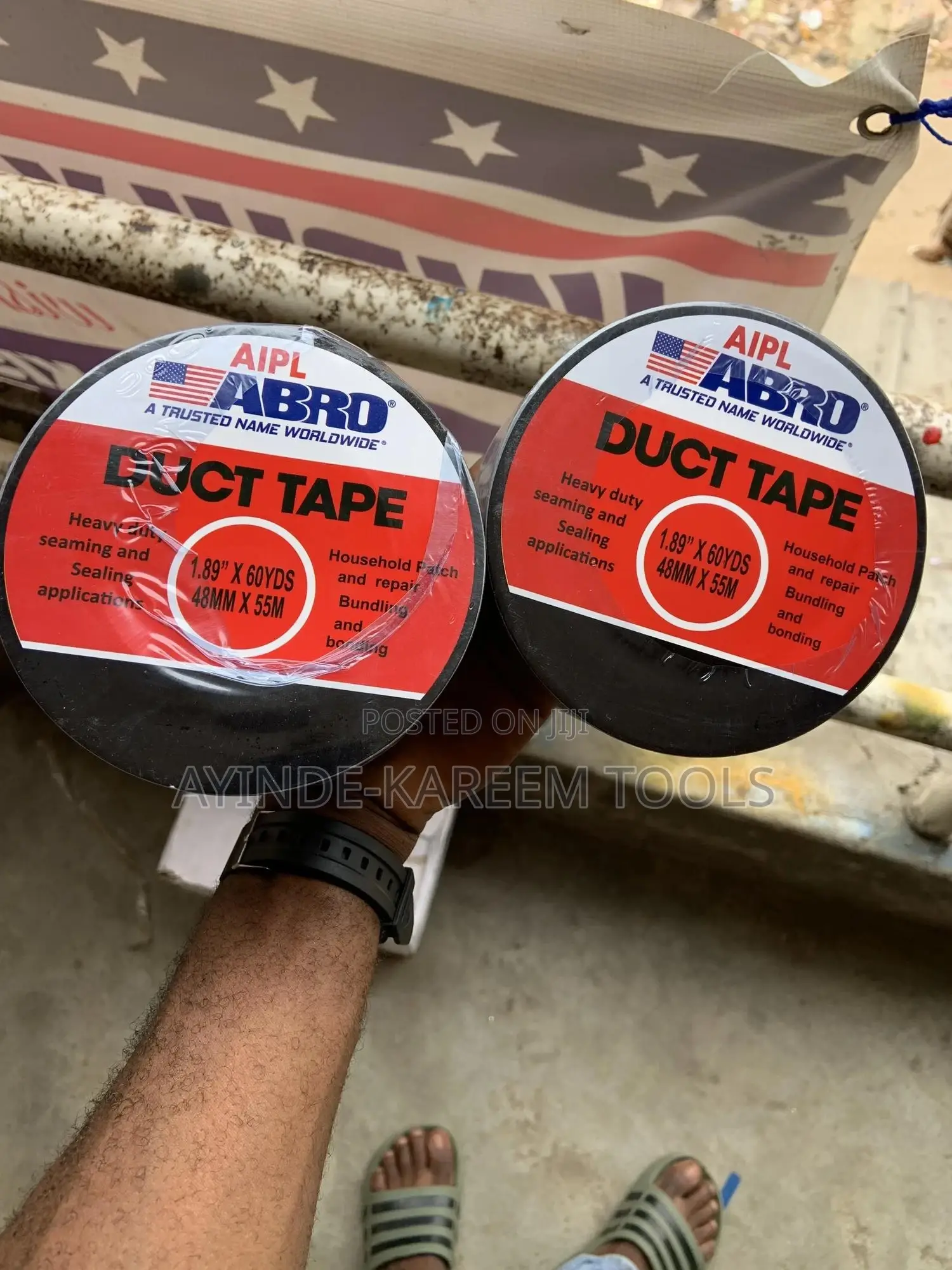 Duct Tape 1.89”X 60yrds (48mm X 55mm)