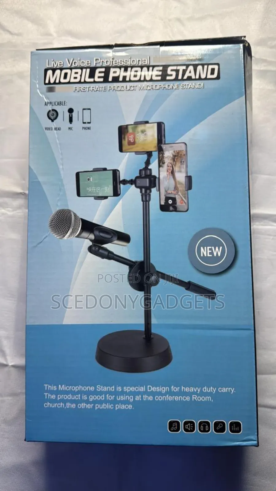 Live Voice Professional Mobile Phone Stand
