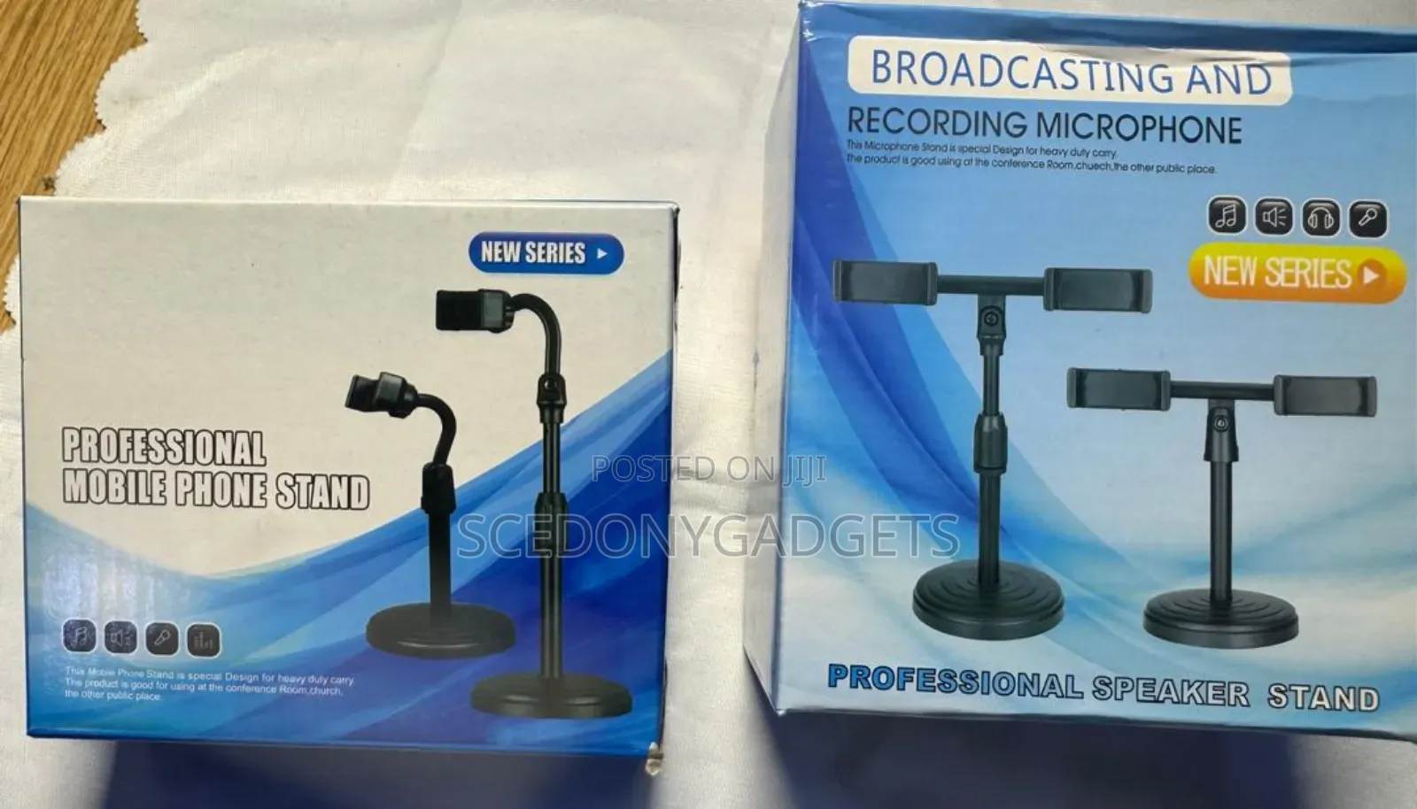 Broadcasting and Recording Microphone Stand