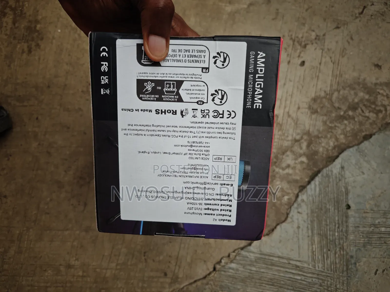 Fifine Usb Microphone Streaming and Gaming Rgb(Open Box)