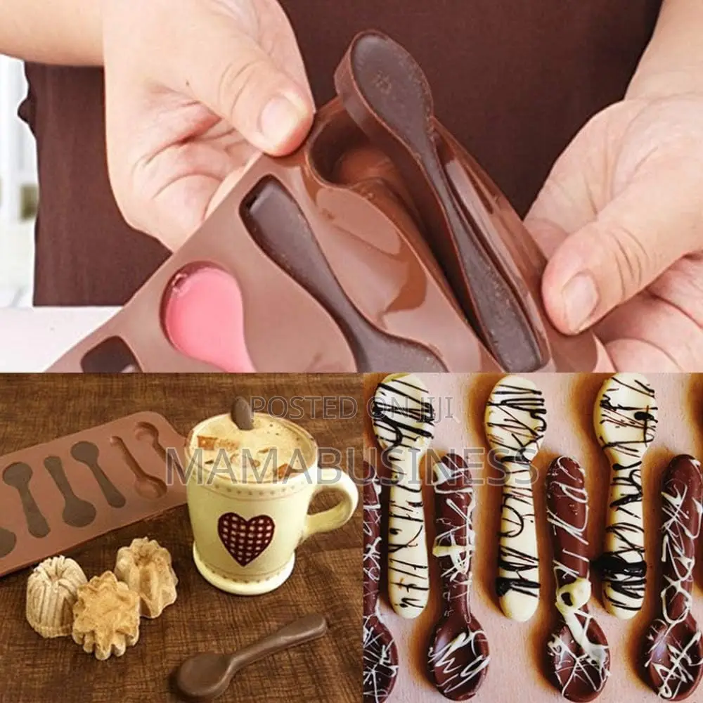 Silicone Teaspoon Candy/Chocolate/Cookies Ice Cube Mold