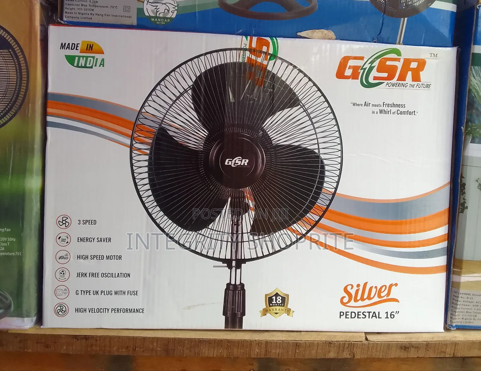 GSR Standing Fan 16inches