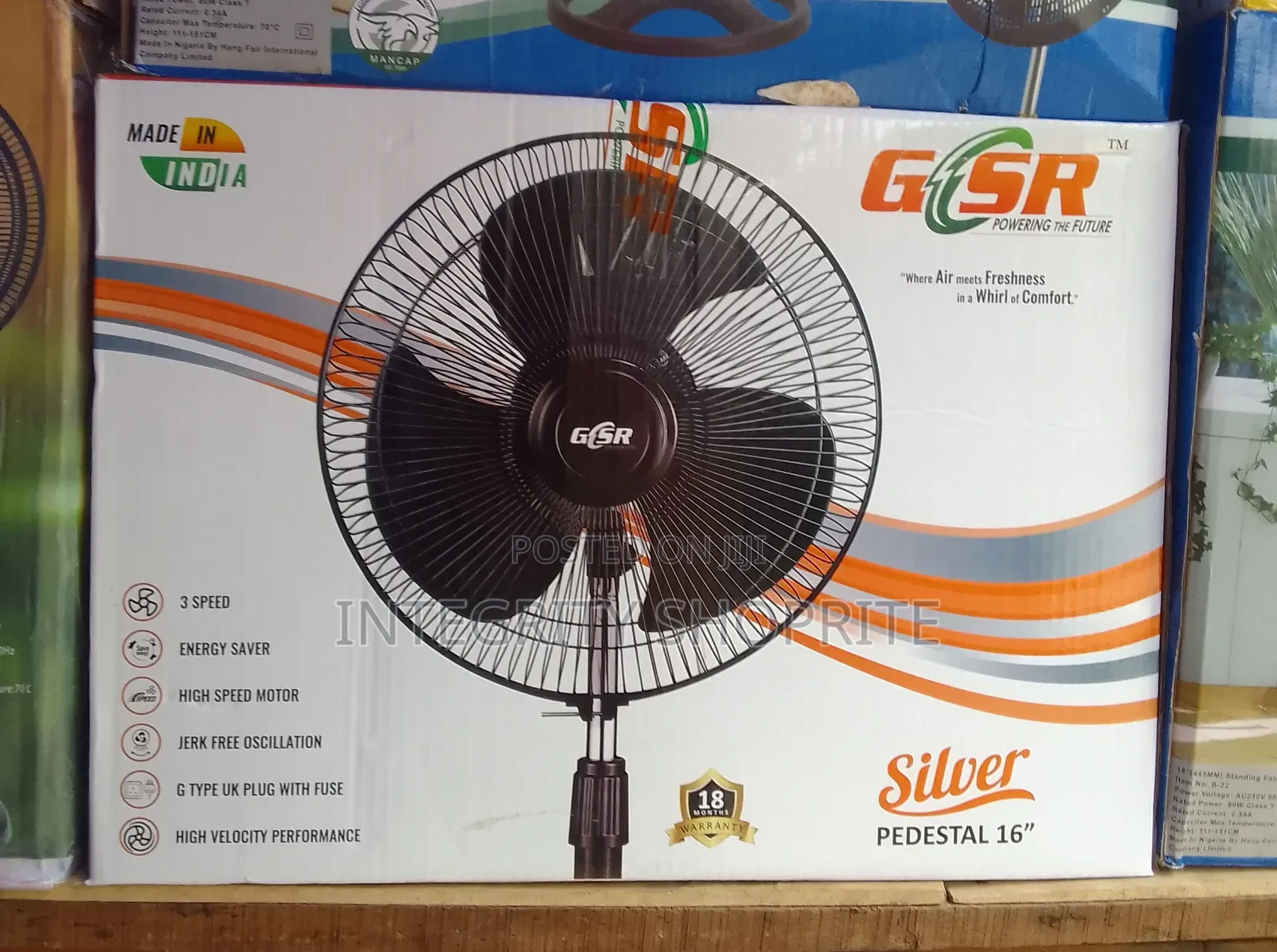 GSR Standing Fan 16inches