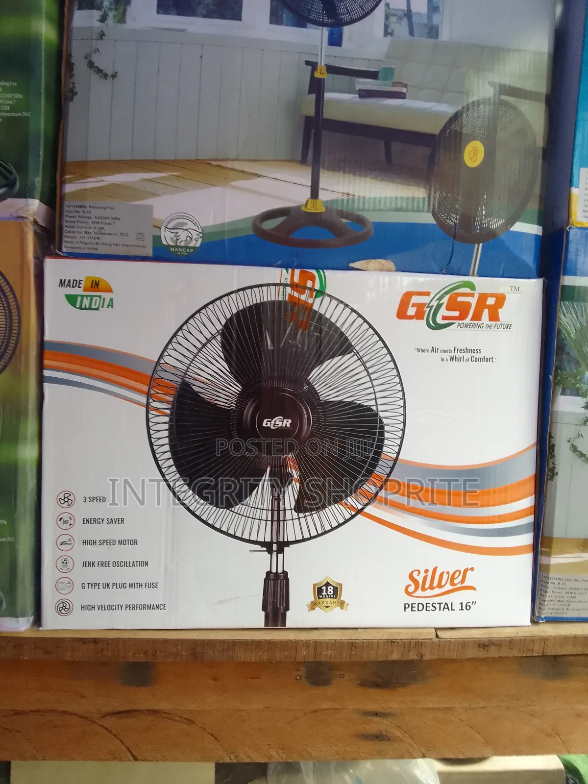 GSR Standing Fan 16inches