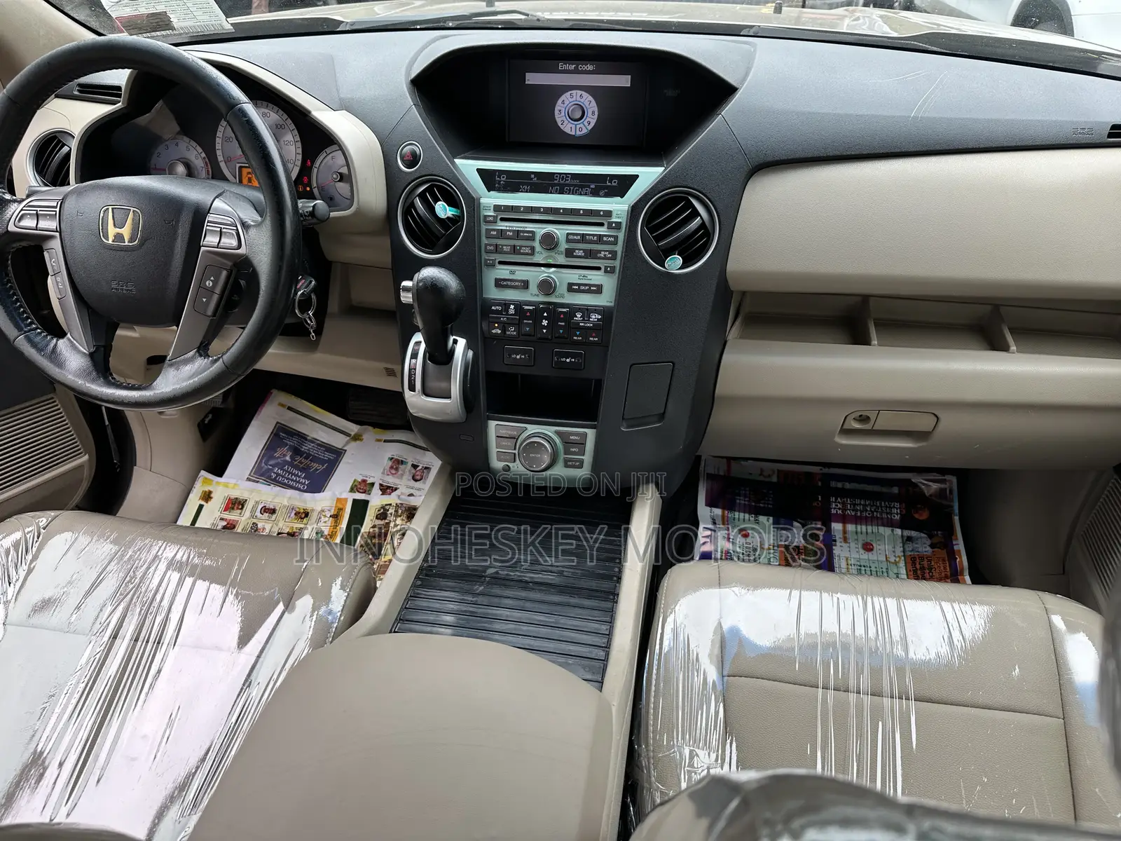 Honda Pilot 2011 Gold