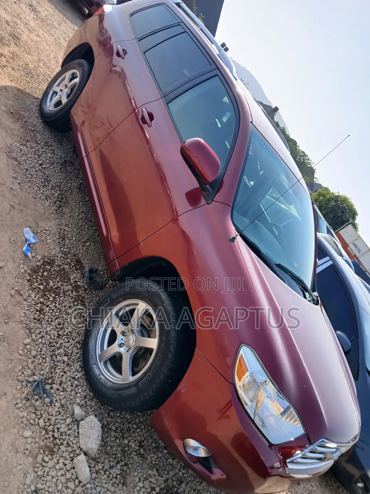 Toyota Highlander 2008 Red