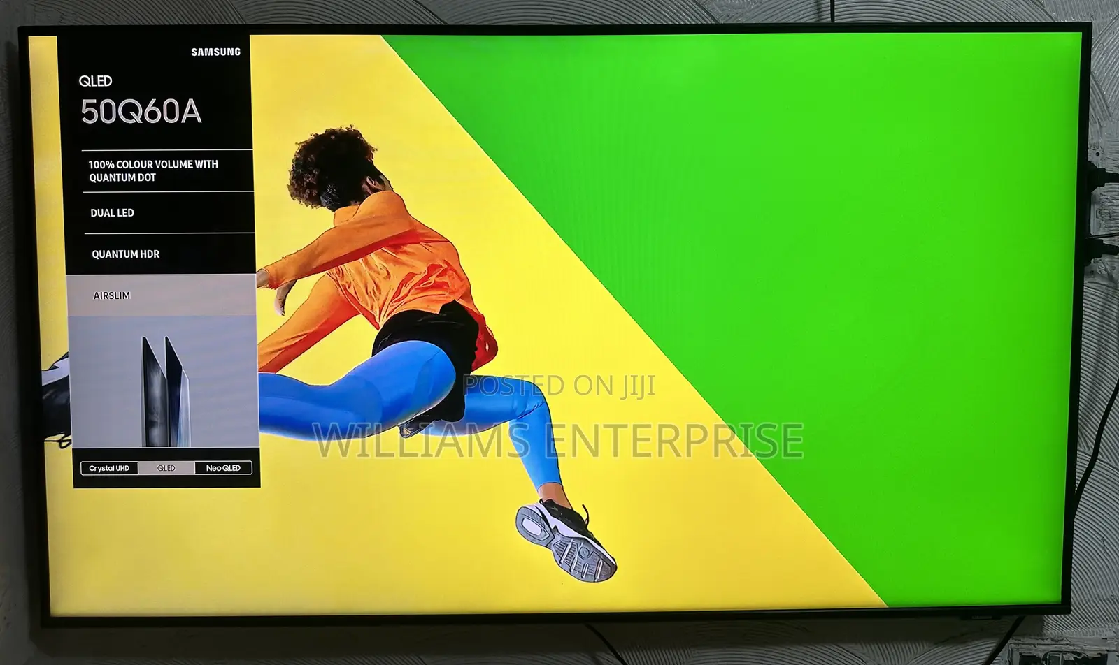 Samsung 50 Inches Q60a Smart Tv (2021) Model