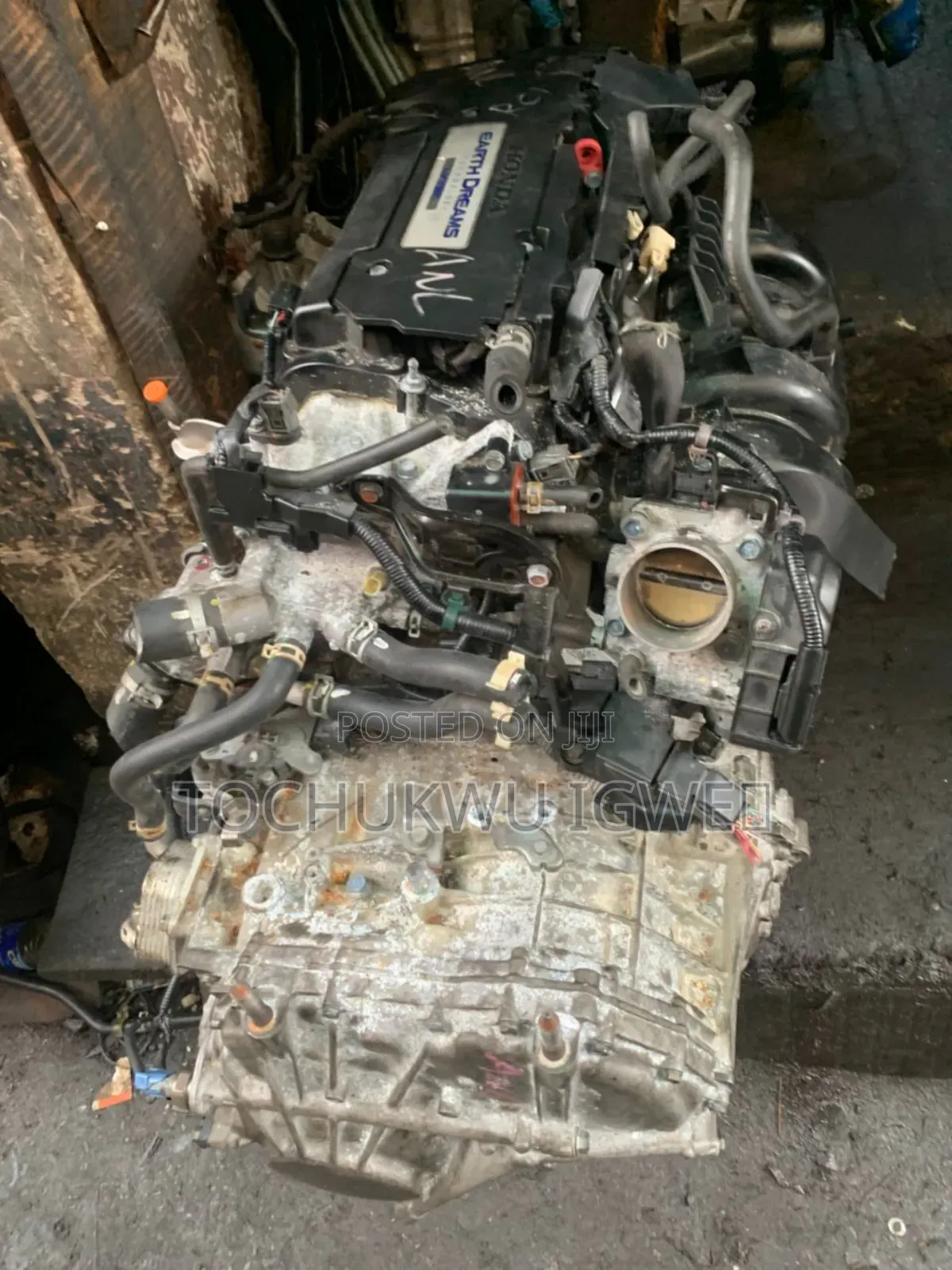 Honda Accord 013 to 016 4 Plug Engine Gearbox Upper Nozzle