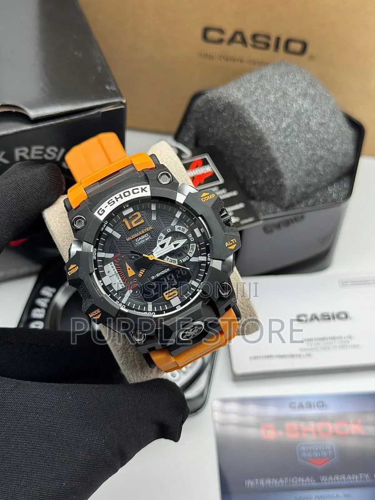 Gshock Mudmaster Fully Packaged