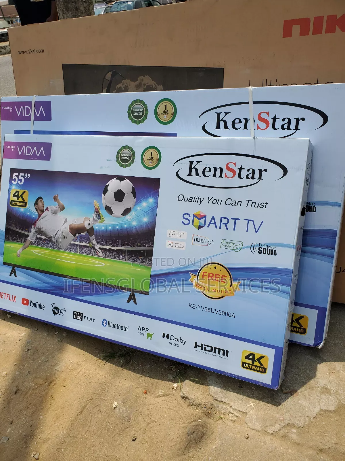 55inchs Kenstar Smart Television