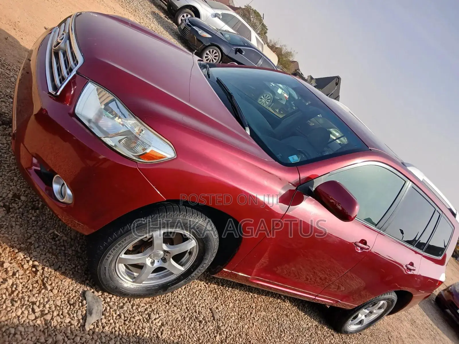 Toyota Highlander 2008 Red