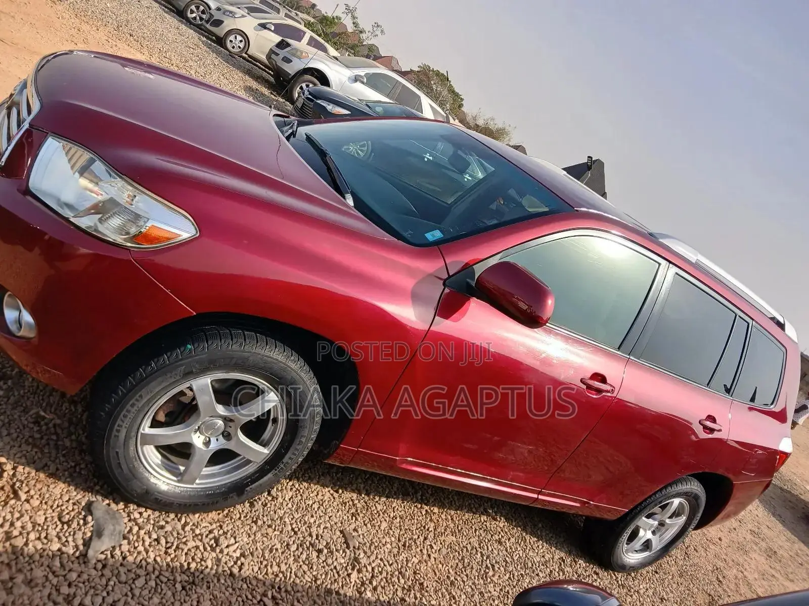 Toyota Highlander 2008 Red