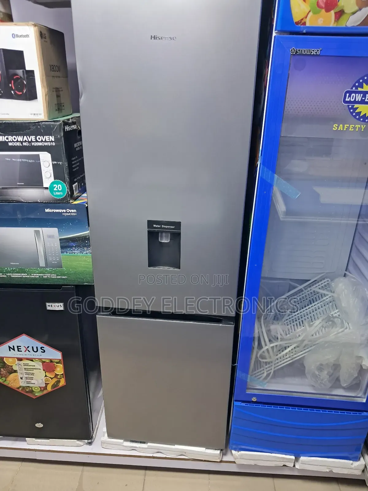 Hisense Standing Fridge Double Door Ref35d 300litres