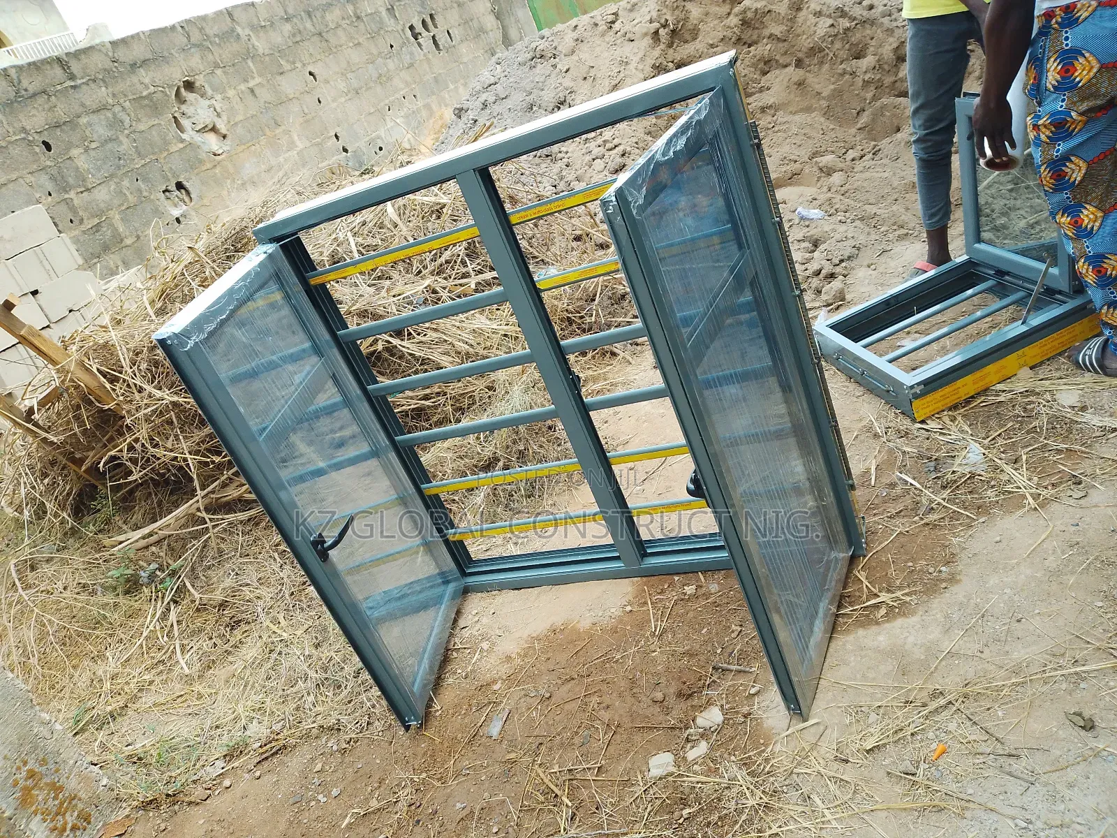 Casement Window With Burglary and Net Series 11111