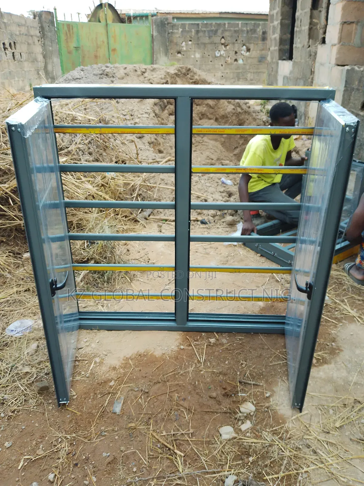Casement Window With Burglary and Net Series 11111