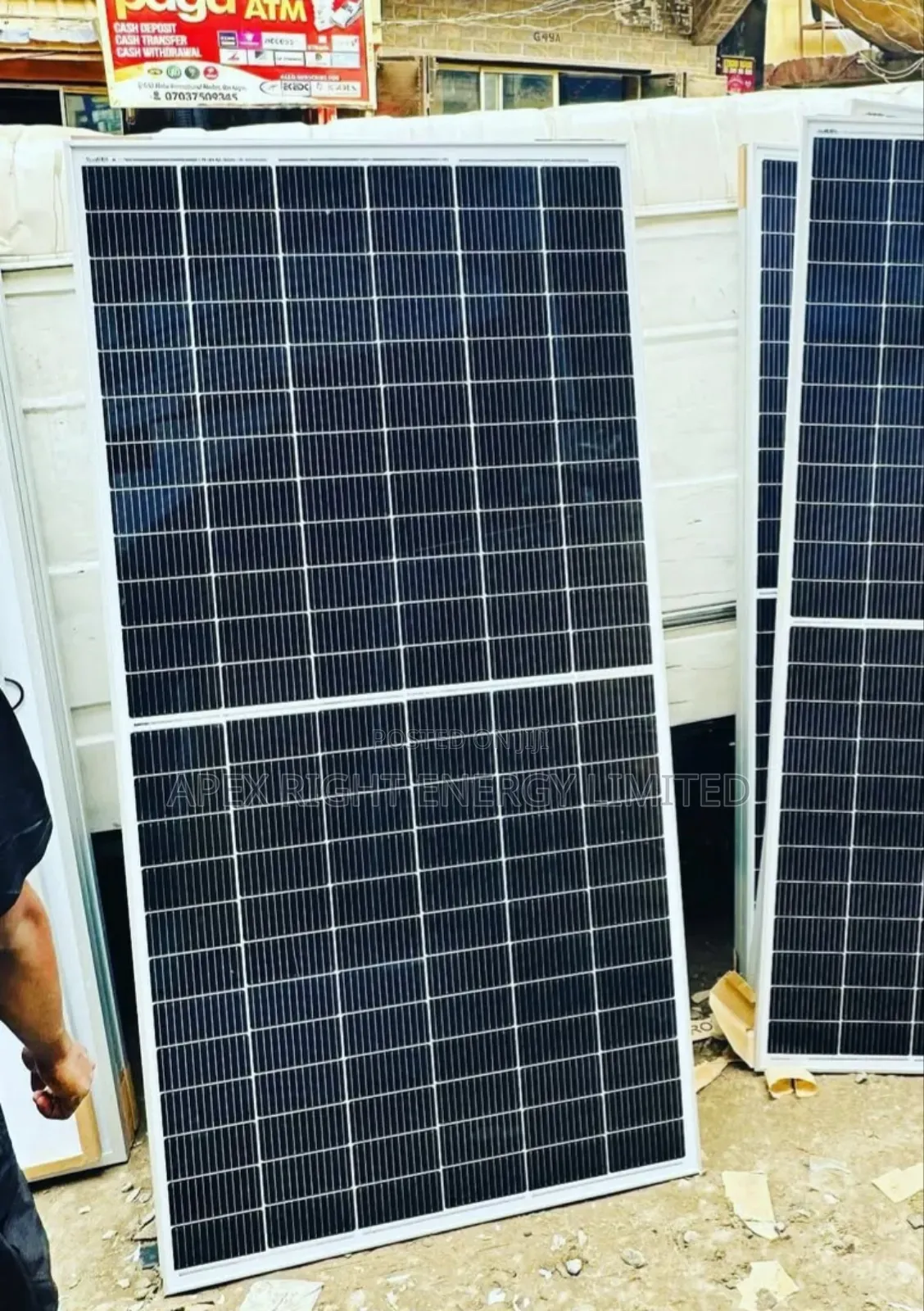 650watts-mono Panels Canadian At Apex Right Energy Limited