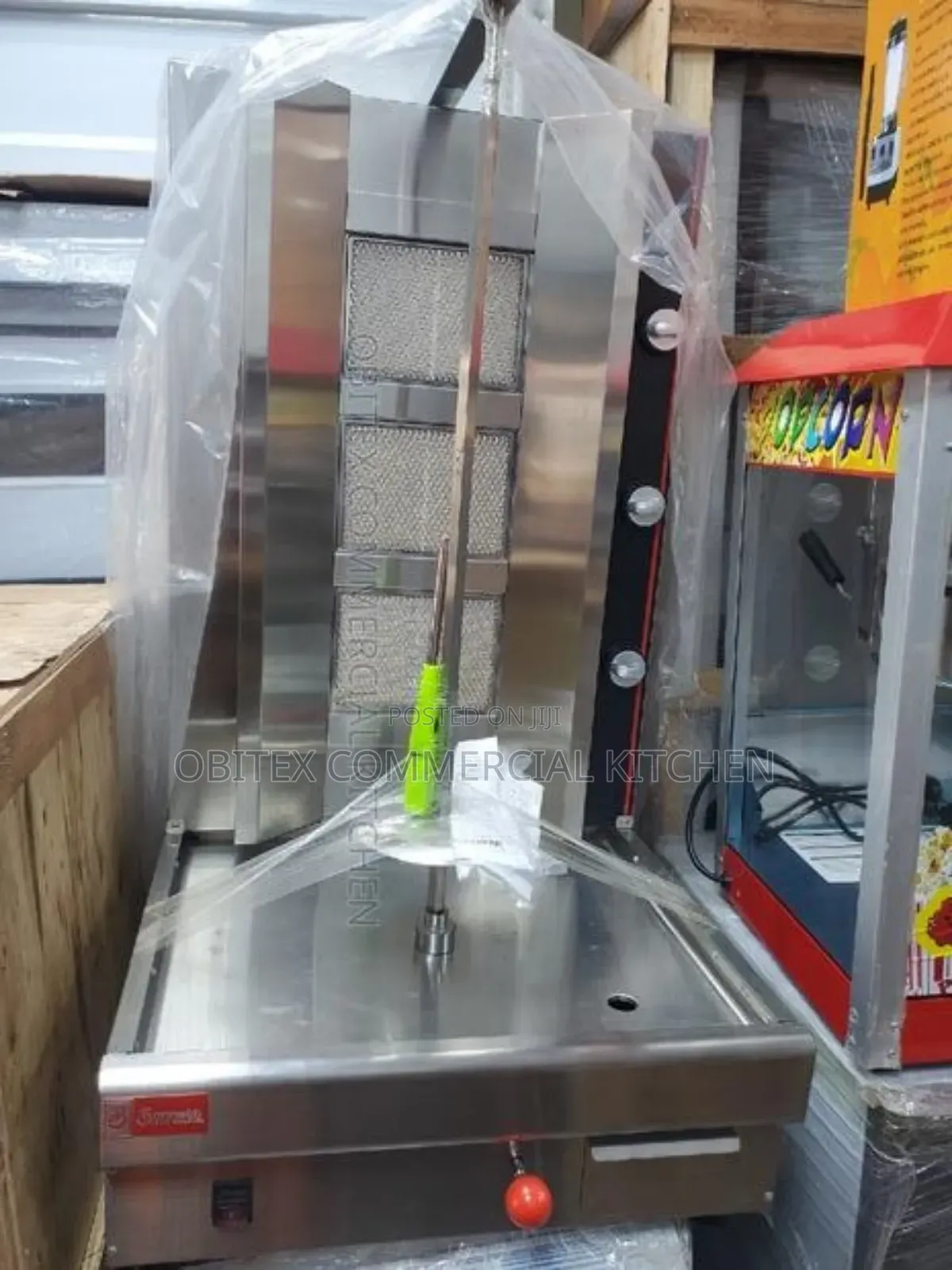 Gas Shawarmer Machine 3burner Is Available for Sale