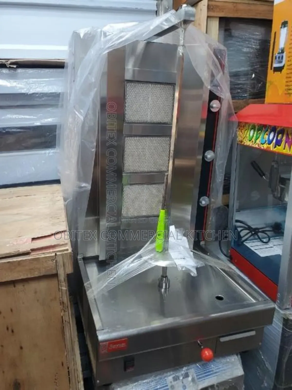 Gas Shawarmer Machine 3burner Is Available for Sale