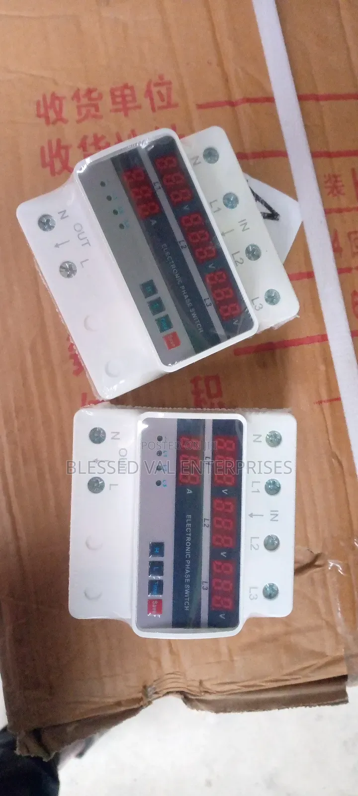 100 Amps 3 Phase Digital Voltage Switch