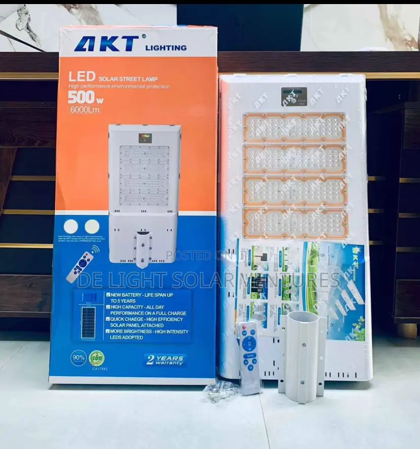 500watts Original AKT Solar Street Lights