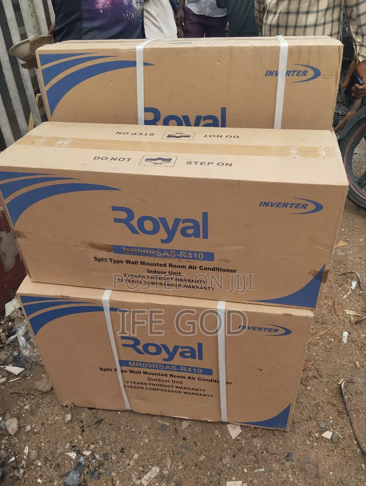 Original Brand New Royal 1 HP Inverter Air Conditioner Etc.