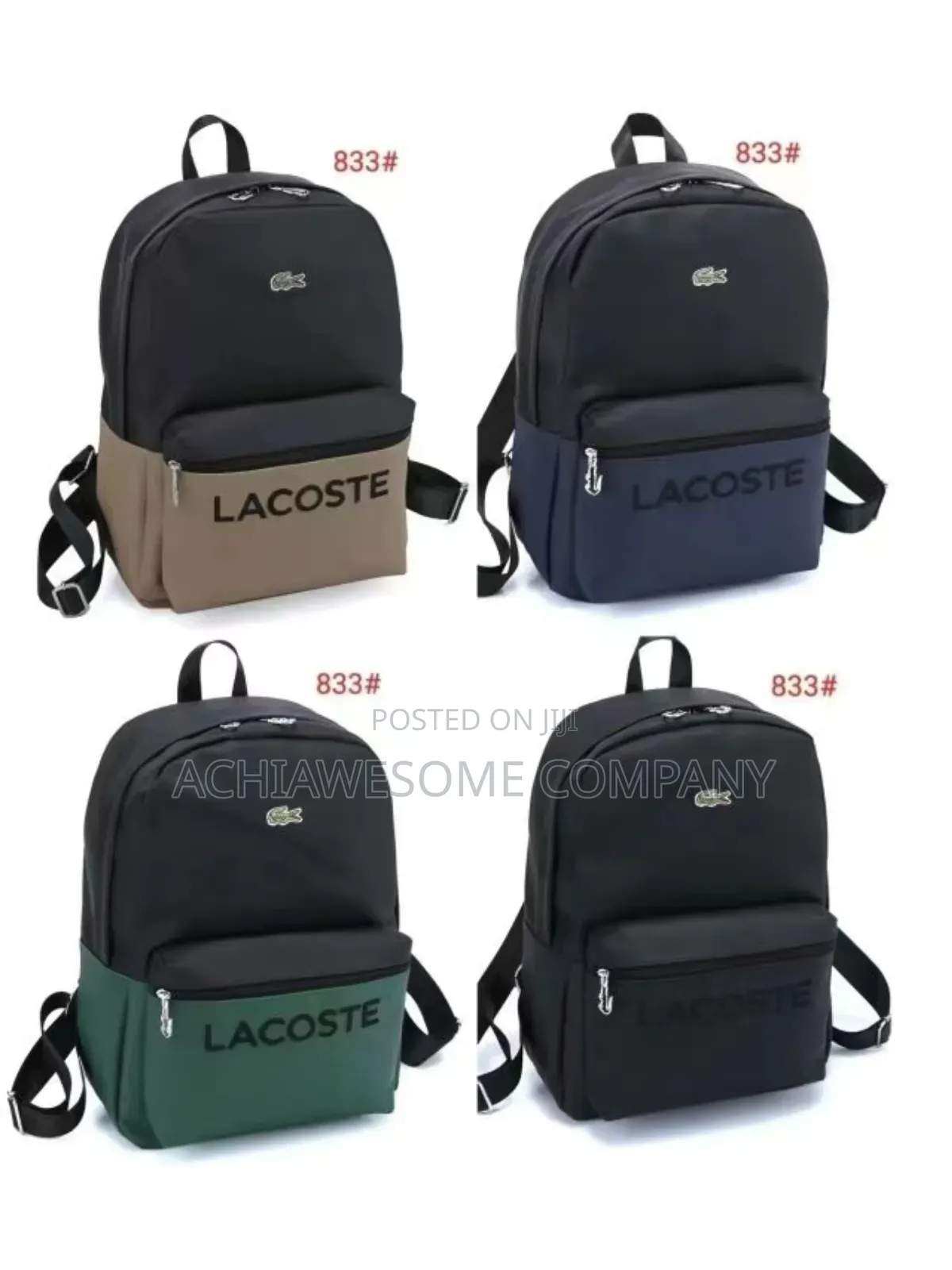 Lacoste Designers Backpack