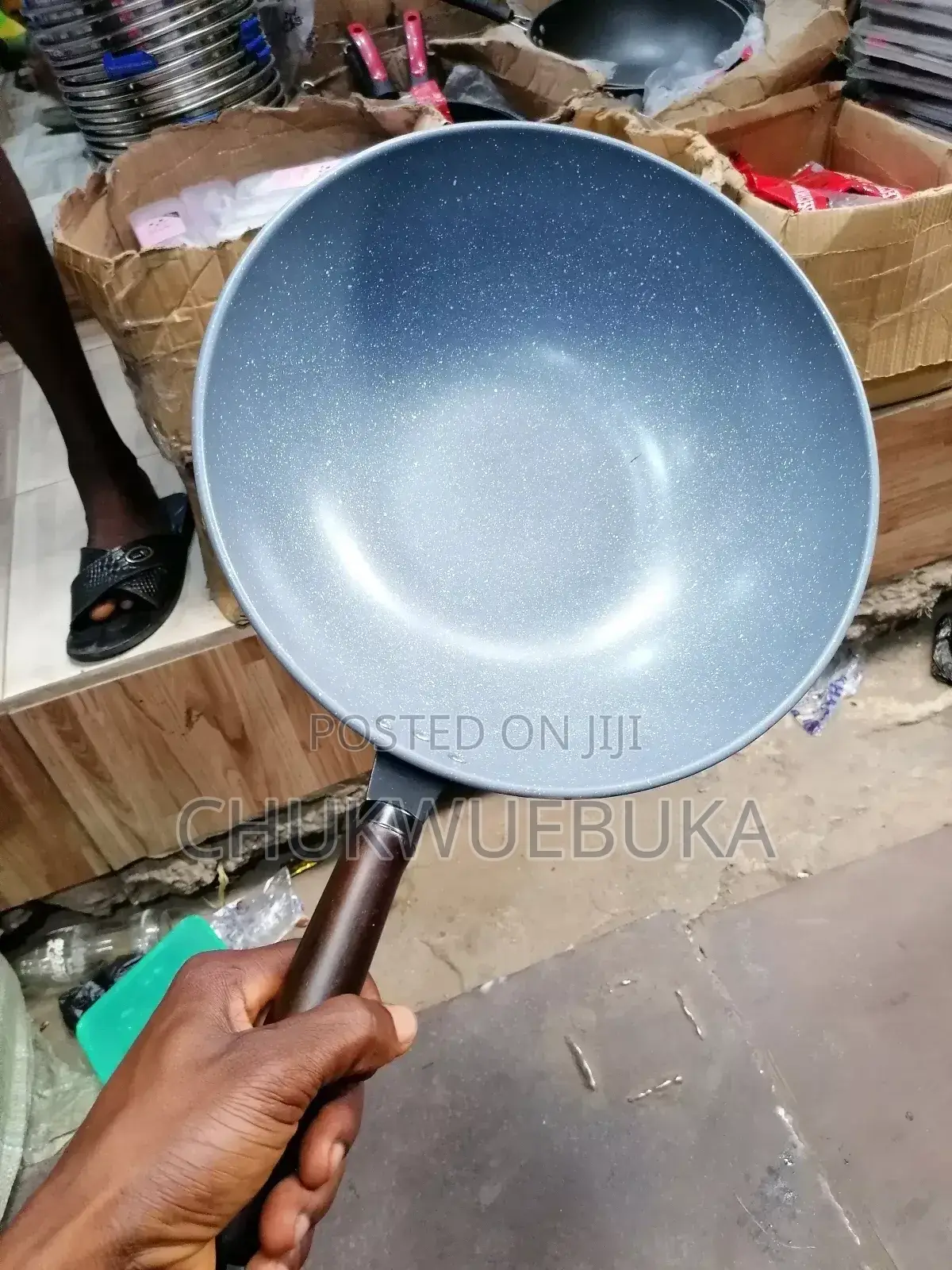 Single None Stick Frying Pan