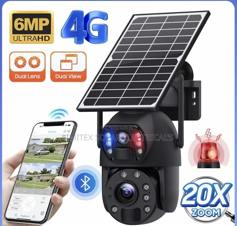 High Quality 4g Solar Ptz Camera With Auto Tracking