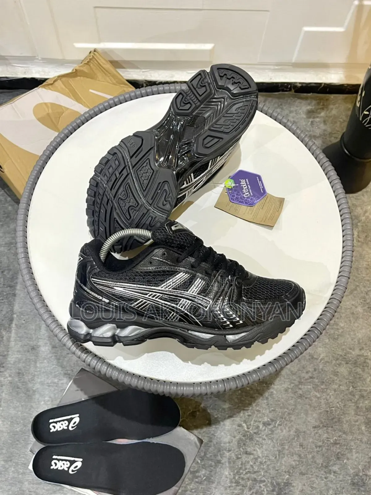 Asics Gel Kayano 14 All Black Sneakers