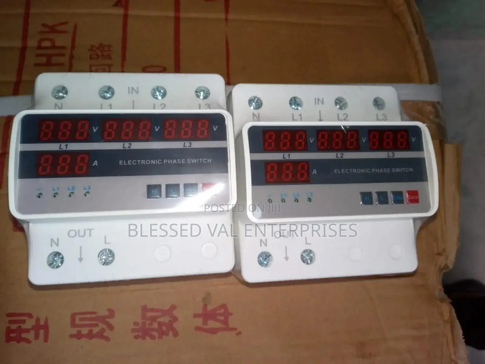 100 Amps 3 Phase Digital Voltage Switch