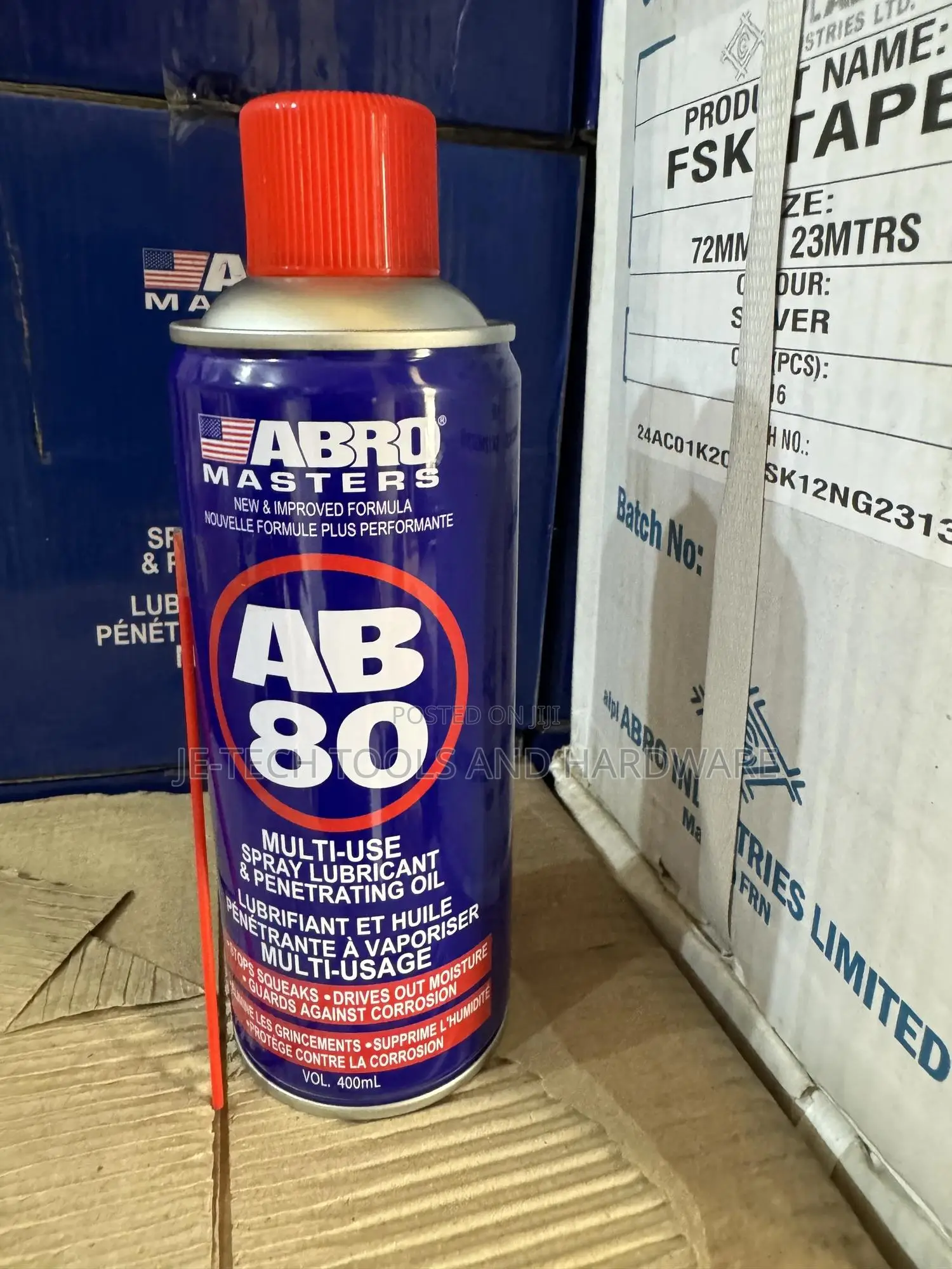 Abro Multi-usage Spray Lubricant Penetrating Oil - 400ml