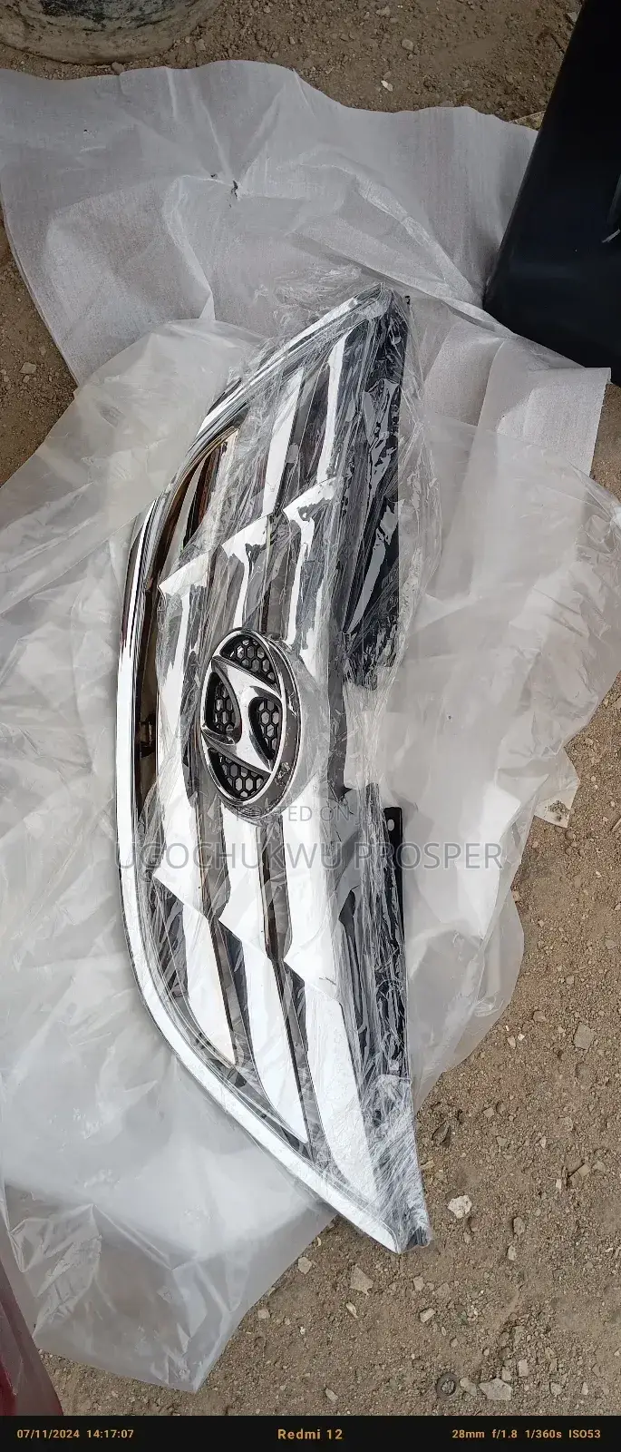 Hyundai Sonata 2012-2014 Front Grill