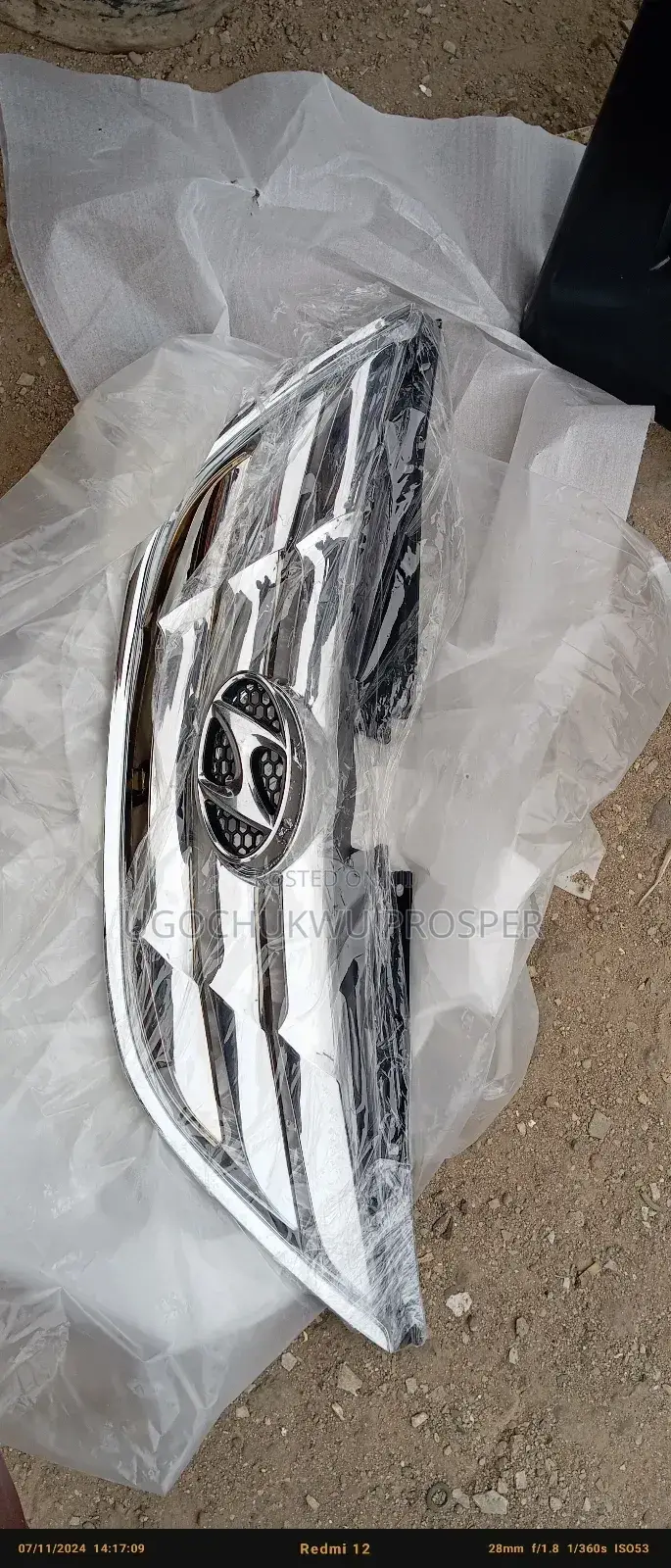 Hyundai Sonata 2012-2014 Front Grill