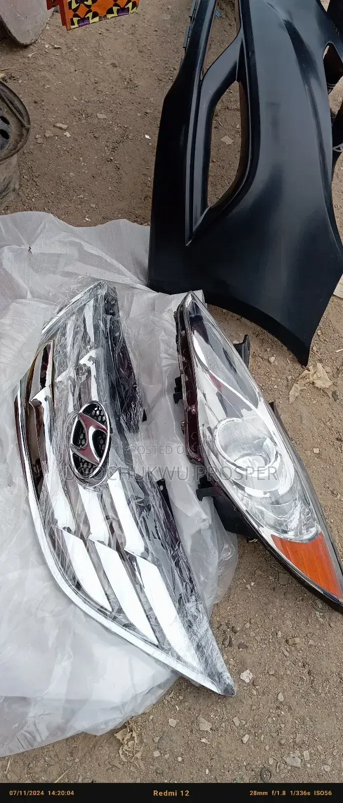 Hyundai Sonata 2012-2014 Front Grill