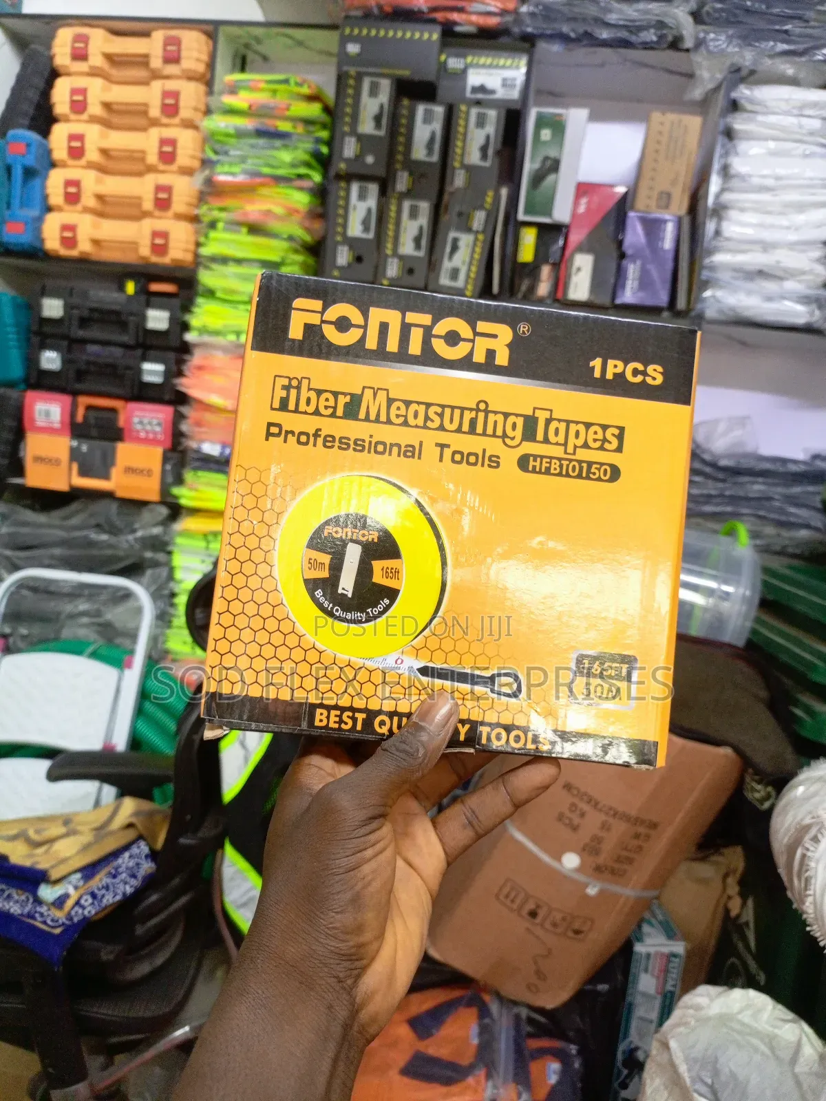 50 Meters Fiberglass Quality Measuring Tape